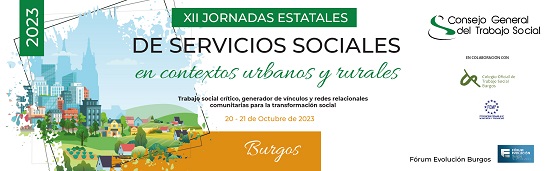Participaremos nas XII Xornadas Estatais de Servizos Sociais en Contextos Urbanos e Rurais